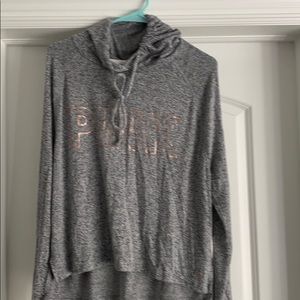 VS Pink lightweight hoodie.